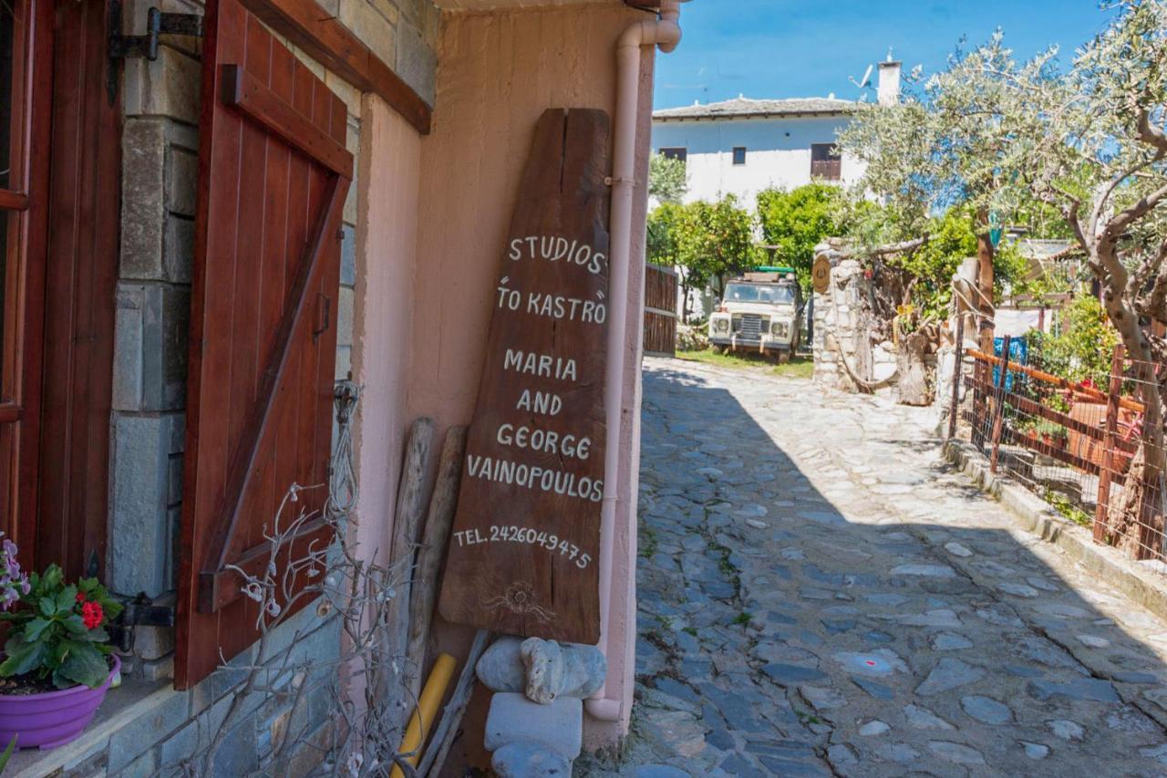 Kastro Studios Damouchari Esterno foto